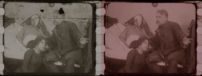 Kadr z filmu "Rok 1863" w reżyserii Edwarda Puchalskiego z 1922 roku, fot. Filmoteka Narodowa.